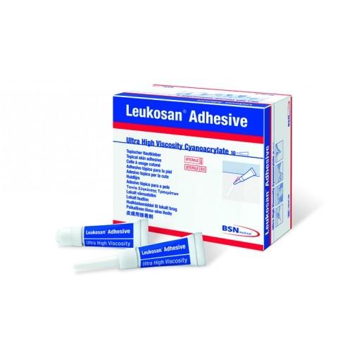 ADHESIVO DE ALTA VISCOSIDAD PARA CIERRE DE HERIDAS “LEUKOPLAST SKIN ADHESIVE TOPICO” ESSITY / 0.7ML / CAJA 10 UNIDADES