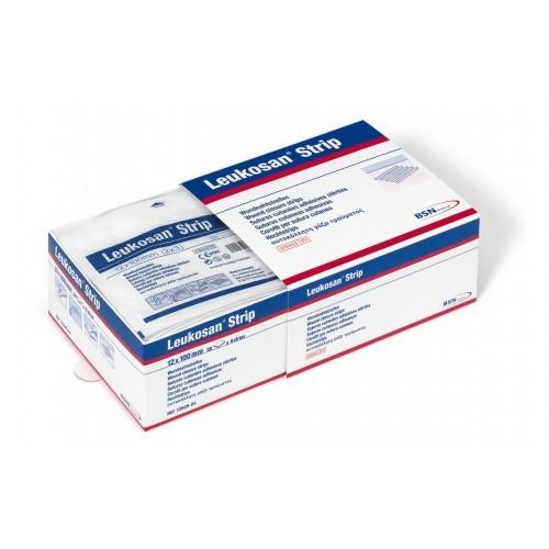 SUTURA CUTANEA ADHESIVA “LEUKOSAN STRIPS” ESSITY / 6 X 38 MM / CAJA 50 SOBRES