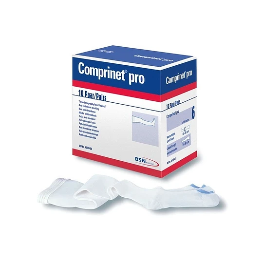 MEDIA ANTIEMBÓLICA DE COMPRESIÓN GRADUADA “COMPRINET PRO” ESSITY / TALLA M / CAJA 10 UNIDADES