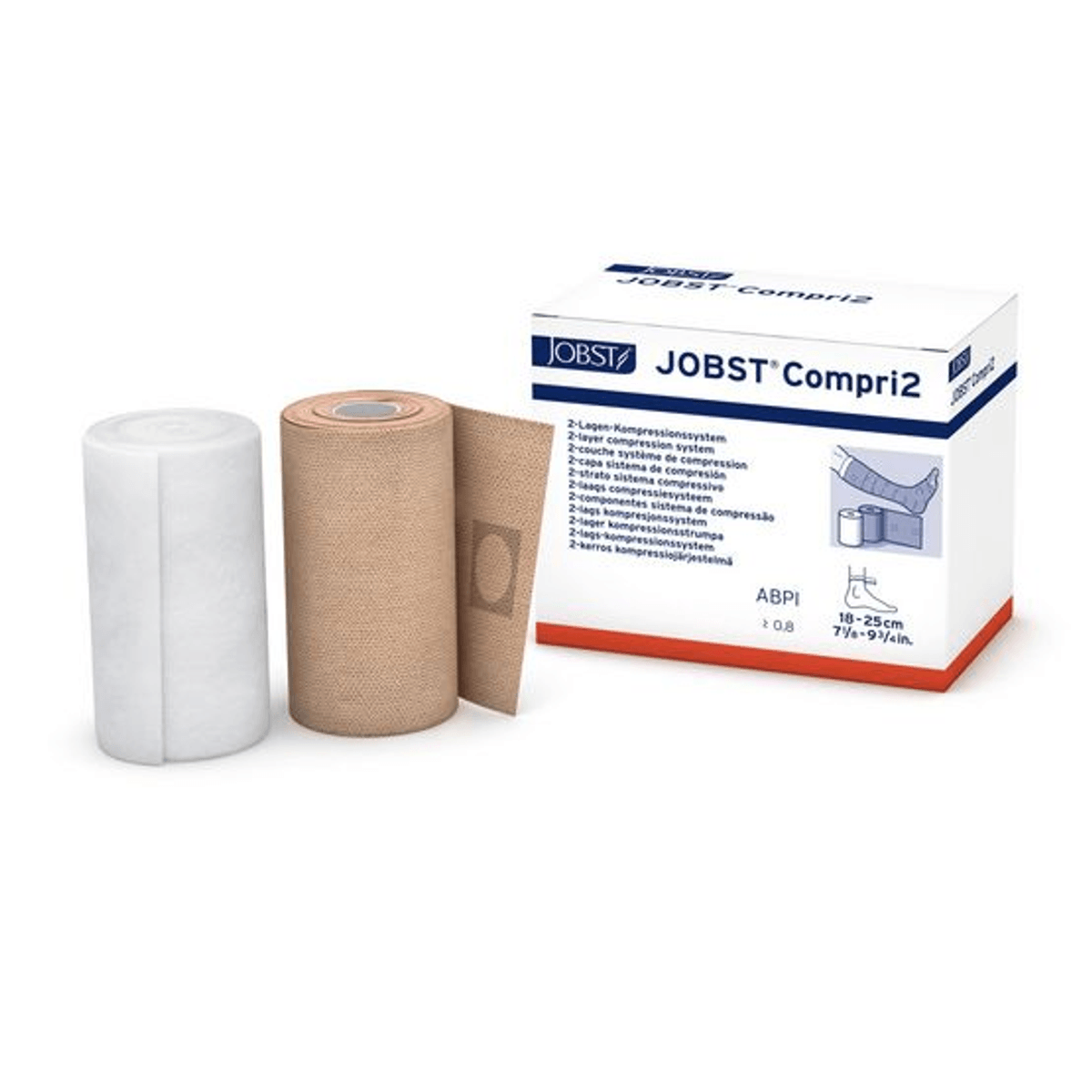 SISTEMA DE VENDAJE COMPRESIVO DE DOBLE CAPA "JOBST COMPRI2" ESSITY / 18-25CM / UNITARIO