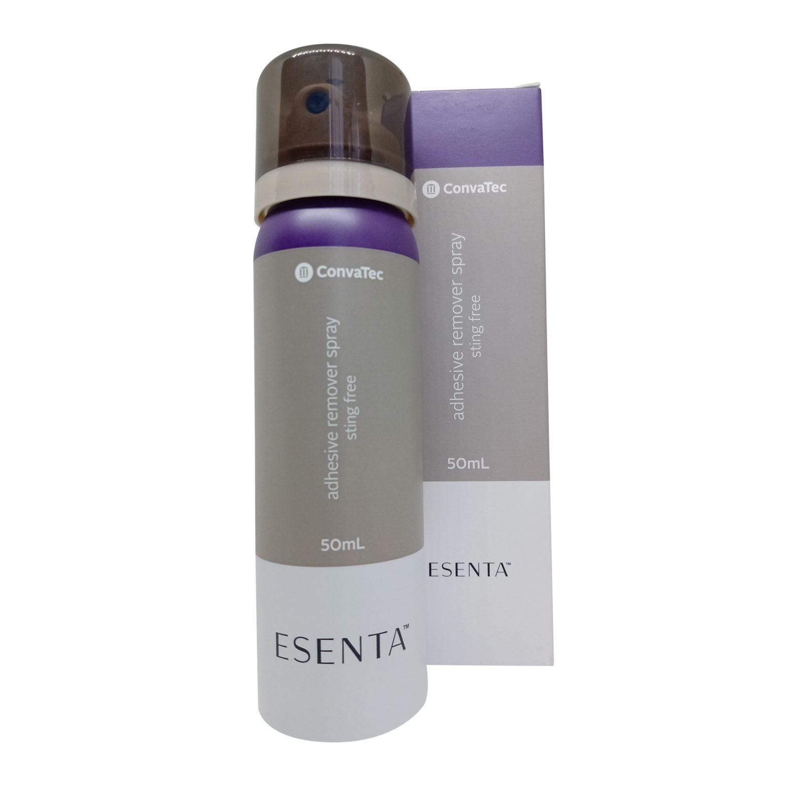 REMOVEDOR DE ADHESIVOS SIN ALCOHOL "ESENTA" CONVATEC / SPRAY DE 50 ML / UNIDAD