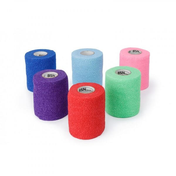 Vendaje Cohesivo Libre de Látex Coplus Essity 10cm x 4.5m Color Piel - Caja 18 Unidades