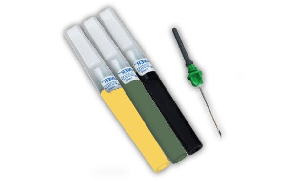 Aguja de Colecta Múltiple BD Vacutainer 21G x 1.5" Caja 100 Unidades - Acero Inoxidable y Tecnología Precision Glide