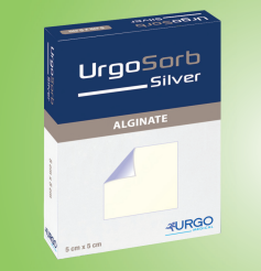 URGOSORB SILVER 5x5 cm, caja x 10 unidades